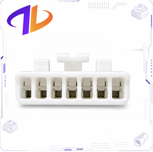 Connecteur de faisceau de câbles électriques automobile étanche à 7 broches mâle/femelle avec contacts en cuivre et boîtier en nylon, remplacement pour 7129-6071 - Product Image 3