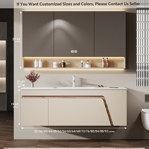 Meuble-lavabo <span class=keywords><strong>de</strong></span> <span class=keywords><strong>salle</strong></span> <span class=keywords><strong>de</strong></span> <span class=keywords><strong>bain</strong></span> moderne et minimaliste avec vasque, meuble-lavabo suspendu personnalisable avec <span class=keywords><strong>miroir</strong></span> LED intelligent, armoire <span class=keywords><strong>de</strong></span> <span class=keywords><strong>salle</strong></span> <span class=keywords><strong>de</strong></span> <span class=keywords><strong>bain</strong></span> avec vasque - Product Image 6