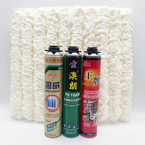 Giá Rẻ Giá Phun <span class=keywords><strong>Pu</strong></span> Dính Bọt Nước Bằng Chứng Sealant Aerosol Lon Polyurethane Bọt Cho Cửa Sổ Cửa Ra Vào Cài Đặt - Product Image 3