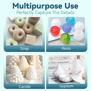 Cao su silicon lỏng siêu mềm làm cho <span class=keywords><strong>robot</strong></span> phải đối mặt với cuộc sống cao giống như da người <span class=keywords><strong>Silicone</strong></span> y tế cấp độ nhớt thấp - Product Image 2