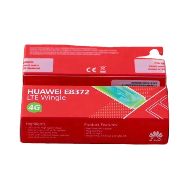 Unlocked 150Mbps LTE USB Wifi Dongle E8372 LTE 4G USB Modem With External Antenna Port E8372h-320 Pk E3372
