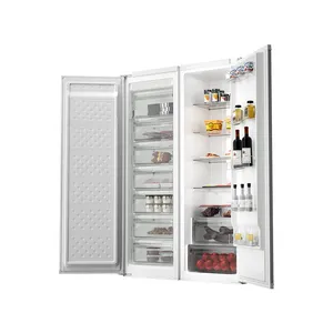 Eletrodomésticos cozinha usado dupla porta lado por lado eletrodomésticos refrigerador