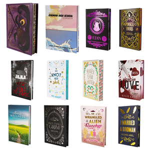Servicio de Impresión de Libros de Tapa Dura a Color, Impresión de Novelas de Tapa Dura con Bordes Pintados Personalizados - Product Image 2