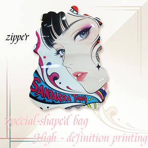 Bolsa de Embalaje para Snacks con Cierre Hermético, de Plástico Irregular, con Impresión de Alta Definición Personalizada, Forma Especial y Base Plana - Product Image 2