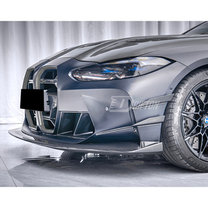 CMST V3 Style Dry Carbon Fiber Front Lip For BMW G80 G81 M3 G82 G83 <b>M4</b> 2020-2024 Body Upgrade - Product Image 1