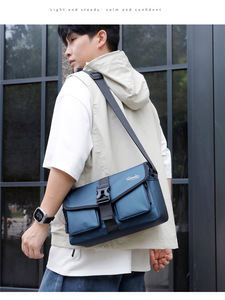 Sac de poitrine multifonctionnel pour homme, imperméable, durable, à multiples poches, idéal pour les sports de plein air, nouvelle collection, vente chaude - Product Image 6