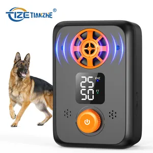 TIZE Upgraded Outdoor Mini Pet Dog Repeller Ultrasonic Bark Control Anti Barking Device Pet Product Dog Training Device