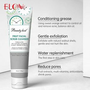 Exfoliante <span class=keywords><strong>Facial</strong></span> de Frutas al por Mayor, Limpiador y Humectante, No Daña <span class=keywords><strong>la</strong></span> Piel - Product Image 6