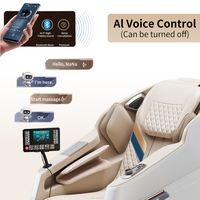 Fauteuil de massage électronique robotisé avec airbags intégraux et suspension sans poids pour la maison