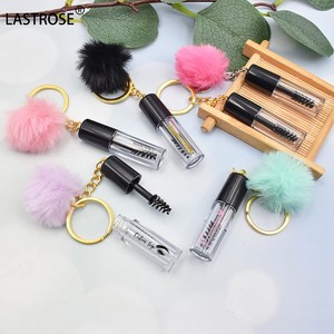 Mini-brosses à cils en gros, marque privée, mascara pompon, applicateur de mascara, porte-clés brosse à cils - Product Image 1