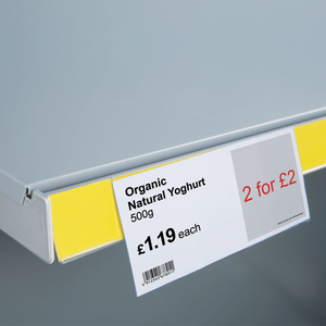 ป้ายอะคริลิคสำหรับวางบนชั้นวางสินค้าในซูเปอร์มาร์เก็ต ขายส่ง - Product Image 1