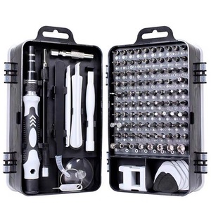 Juego de destornilladores Shengfeng 115 en 1 de acero al cromo vanadio magnético para reparación de teléfonos, computadoras y relojes - Product Image 4