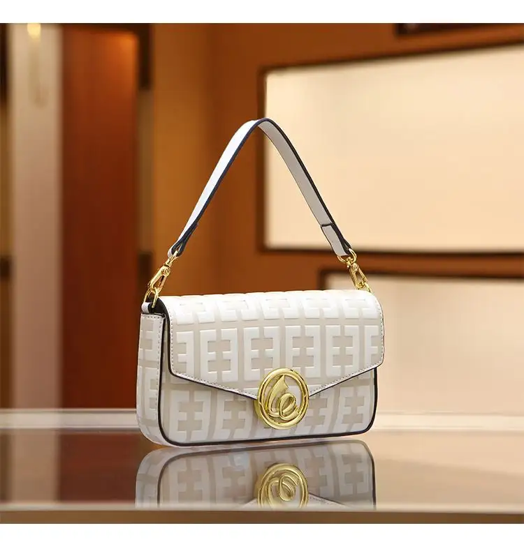 DF High Quality Women's Shoulder Bag Designer Women's Handbag Luxury Women's Chain Brand Bag