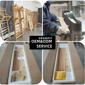 Échelle suédoise murale d'entraînement, équipement de gym multifonctionnel réglable pour la maison, physiothérapie, studio de danse, étirements - Product Image 6