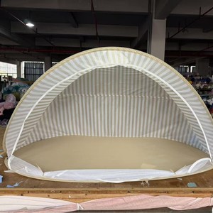 Quick Setup Mosquito Proof Children's <b>Tent</b> Shell Shaped Beach Outdoor Sunshade Summer Use 190T Polyester Bottom - Product Image 4