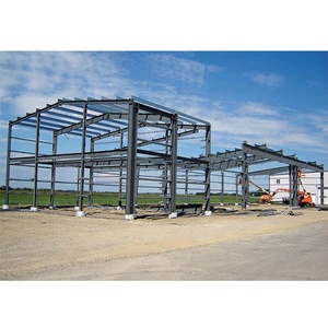 工业工厂预制车间建筑轻钢结构钢结构车间 - Product Image 5