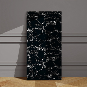 Autocollant adhésif <span class=keywords><strong>pour</strong></span> <span class=keywords><strong>cuisine</strong></span>, papier peint imperméable et résistant à l'huile, plaque en vinyle PVC marbré - Product Image 2