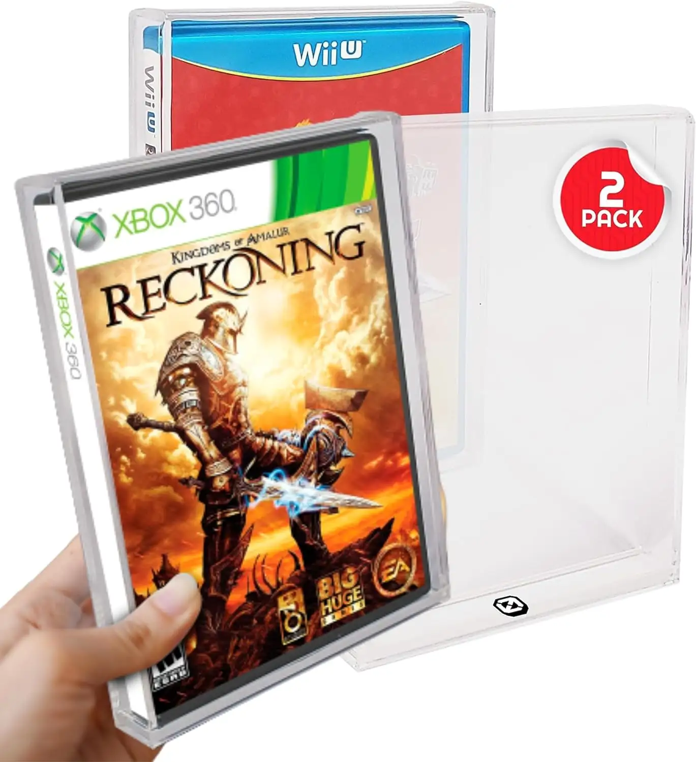 सोनी प्लेस्टेशन डीवीडी Wii गेमक्यूब PS2 Xbox360 के लिए स्लाइडिंग ढक्कन ऐक्रेलिक बॉक्स