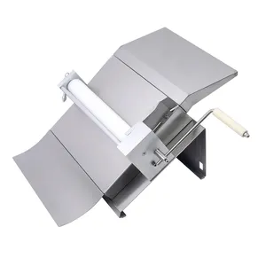 Small Countertop 15INCH Manual Croissant Sheeter Machine Household Fondant Roller For Bread Shop Or Home Bakery