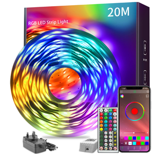 新製品のアイデア2023パーティーアクセサリーLEDストリップライトRGBミュージックシンクCベッドルームルームキッチン用 - Product Image 1