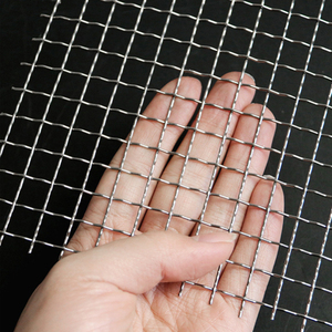 304 thép không gỉ crimped dây lưới kim loại phần cứng vải đồng bằng dệt 65 MN mỏ đá rung sàng màn hình - Product Image 6