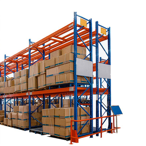 Entrepôt de gros rayonnage en métal industrie stockage étagère à cadre métallique étagères réglables en acier support robuste - Product Image 5