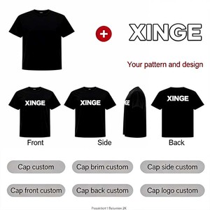 <span class=keywords><strong>Camiseta</strong></span> Oversize de Corte Cuadrado con Estampado de Letras 3D de Silicona, Estilo Urbano 2026, 100% Poliéster, Cuello Redondo, Informal, Corta - Product Image 4