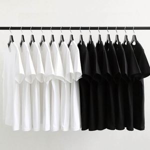 100% Cotton 180gsm Regular Fit Blank Silk Screen Printed Anti-Wrinkle Quick Dry Eco-Friendly Casual Short Sleeve Men's T-<b>Shirt</b> - Product Image 1