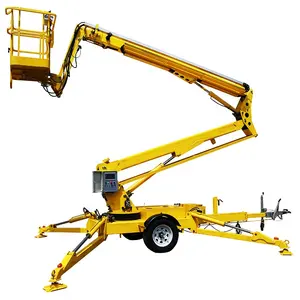 Hot Selling Aerial Telescopic Platform Towable Articulated boom lift with high operability