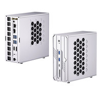 Topton 128GB LPDDR5 Gaming AI Mini PC AMD Ryzen AI Max+395 Radeon 8060S 4*M.2 NVMe NAS Firewall Komputer Dual NIC 10G 2.5G WIFI7