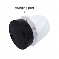 Lampe de table LED rechargeable moderne, portable et pliable, avec contrôle tactile et gradation progressive pour la lecture, la chambre et le bureau
