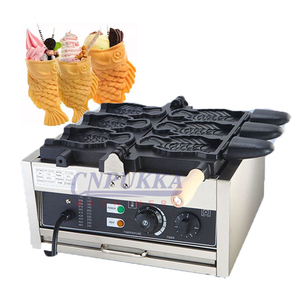 Lớn mở miệng Cá trứng bánh Máy Kem LPG khí Taiyaki Máy làm - Product Image 5