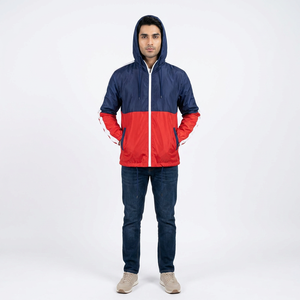Finer Threads New <b>Men</b> Outdoor Waterproof Windbreaker <b>Jackets</b> Repellent Zipper Breathable Comfortable Hooded Vintage Style Autumn - Product Image 1