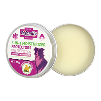 Baume 3-en-1 pour animaux de compagnie (chiens et chats) – Protection naturelle pour l'extérieur, pour réparer et protéger les griffes sèches, gercées ou rugueuses – 30g