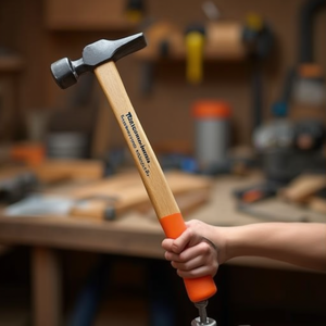 Marteau de mécanicien Ttake 5082 avec manche en bois et poignée orange pour travaux de précision - Product Image 3