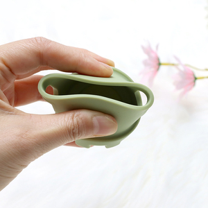 Juguetes de apilamiento de estilo de dibujos animados de bebé de construcción de grado alimenticio juguetes de apilamiento de bebé de silicona sin Bpa juguetes educativos Montessori para bebés - Product Image 5