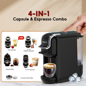 Cafetera Elctrica Home Espersso Machine 20 bar Automatic Capsule <strong>Compatible</strong> Plastic Coffee Maker with 0.6L Water Tank - Product Image 3