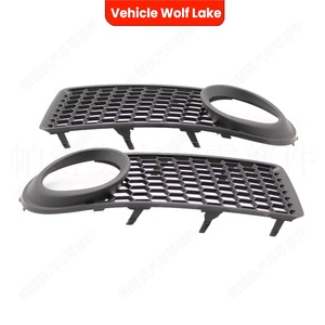 Encadrements de feux antibrouillard Volkswagen Beetle 2006 ABS à clipser sur la calandre inférieure, côté droit et gauche 1C0807684J 1C0807683J - Product Image 5