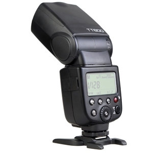 <span class=keywords><strong>Godox</strong></span> <span class=keywords><strong>TT600</strong></span> 2,4 GHz Wireless 1/8000s HSS Flash Speedlite Cámara Luz de relleno superior para cámaras Canon / Nikon DSLR Negro - Product Image 2