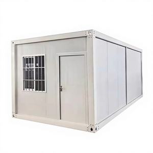 Casa Contenedor Plegable de Acero Ligero con Panel Sándwich, Diseño Moderno, Apartamento Completamente Ensamblado, Casa Prefabricada - Precio de Fábrica - Product Image 1
