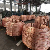 Cable de Cobre Desnudo T2 de Alta Pureza 99.99%, Cable Sólido de Cobre Rojo ETP para Bobinado de Motores de Transformadores, Uso Conductivo Eléctrico