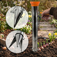 Transplanteur de bulbes et de semis VERTAK à long manche, robuste, portable, outils manuels de transplantation de plantes pour légumes