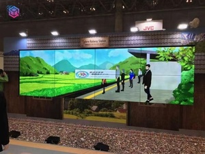 Mur vidéo LCD de 46, 49, <span class=keywords><strong>55</strong></span> et 65 pouces, écran numérique HD grand format pour intérieur, écrans de raccord 3x3 pour la publicité commerciale - Product Image 4