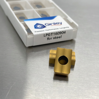 LPGT160904 LPGT110904 LCGM110803 Inserts de fraisage et de tournage CNC en carbure indexables OEM pour l'acier et l'acier inoxydable