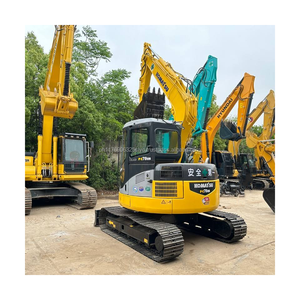 Miniexcavadora Komatsu PC78US Usada con Certificación CE, Marca Japonesa Original, 7 Toneladas, Motor, Caja de Cambios y Bomba de Engranajes para Venta con Inspección por Video - Product Image 4