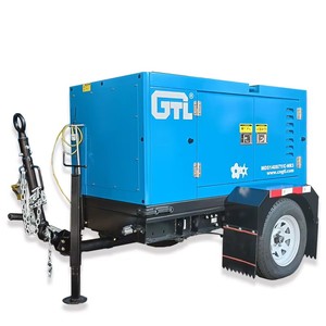 Máy nén khí DIESEL 101.5psig với sau khi làm mát Máy nén trục vít di động Mds140s7y-c 140cfm 7bar 3.9m3/PHÚT - Product Image 5