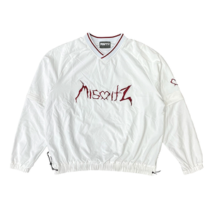 เสื้อวอร์มคอวีพิมพ์ลายสำหรับผู้ชาย |   เสื้อสวมหัวสไตล์สปอร์ตผสมโพลีเอสเตอร์และผ้าฝ้าย |   ชุดลำลองสไตล์สปอร์ต - Product Image 1