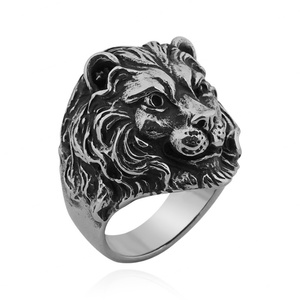 Anillos Punk para Hombre, Joyería de Acero Inoxidable, Diseños de Calaveras, Anillo de Dedo Personalizado Vikling, Precio al por Mayor - Product Image 5