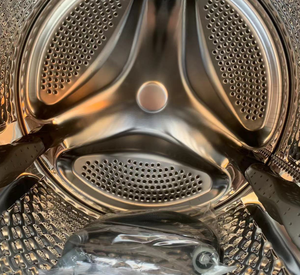 Lave-linge commercial à chargement frontal F <span class=keywords><strong>LG</strong></span> 13 kg avec tambour, technologie à entraînement direct à fréquence variable, pulvérisation à vapeur à séchage rapide - Product Image 5