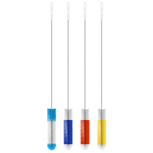Brosse de nettoyage en nylon flexible, outil de nettoyage de tuyaux multifonctionnel pour déboucher les tuyaux d'eau de cuisine - Product Image 1